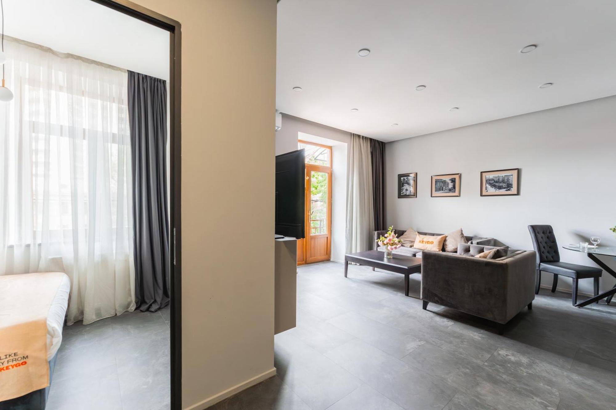 Apartament Designed 1Br Balcony To Saryan St Self-Enrty Keygo 29 Erywań Zewnętrze zdjęcie