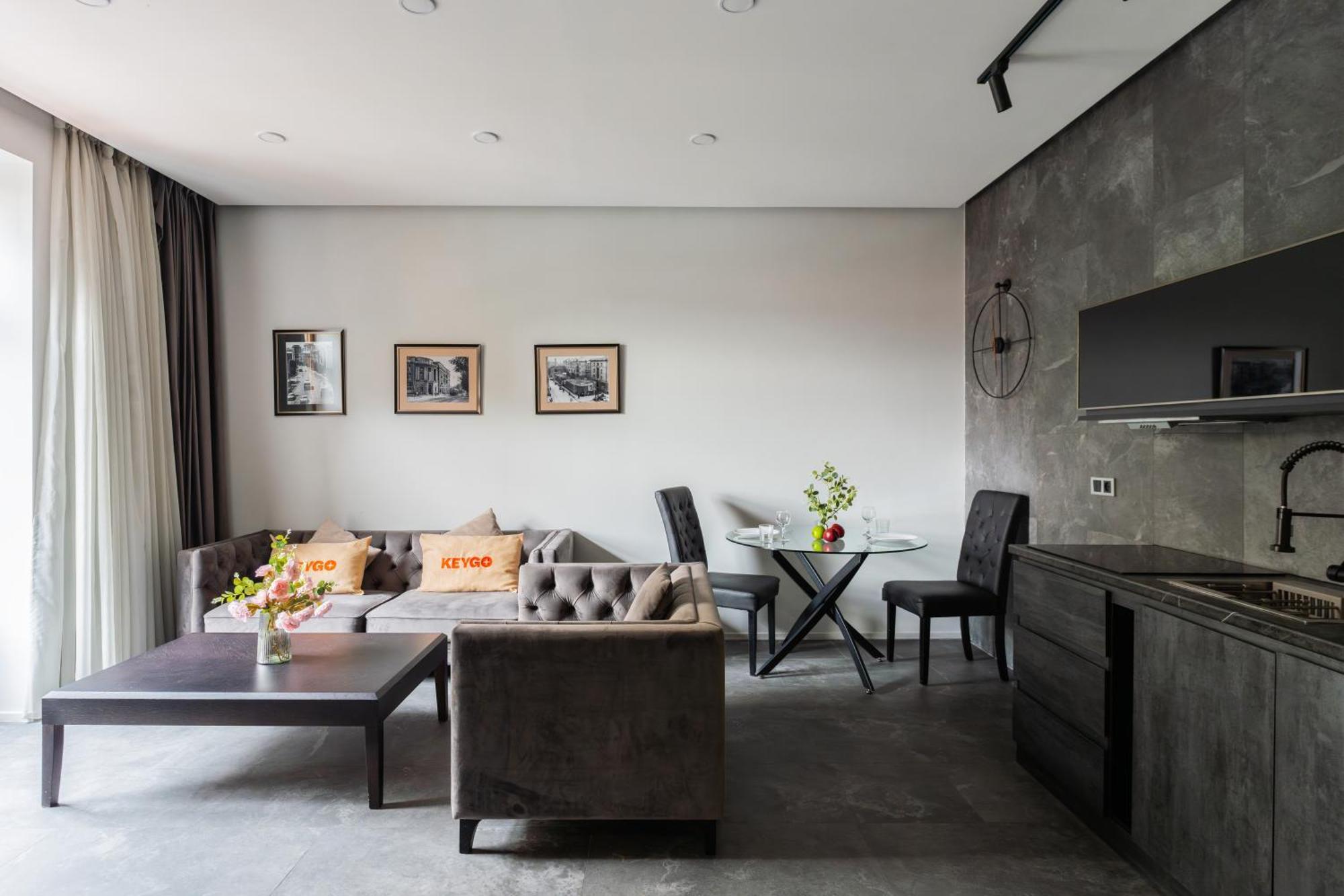 Apartament Designed 1Br Balcony To Saryan St Self-Enrty Keygo 29 Erywań Zewnętrze zdjęcie