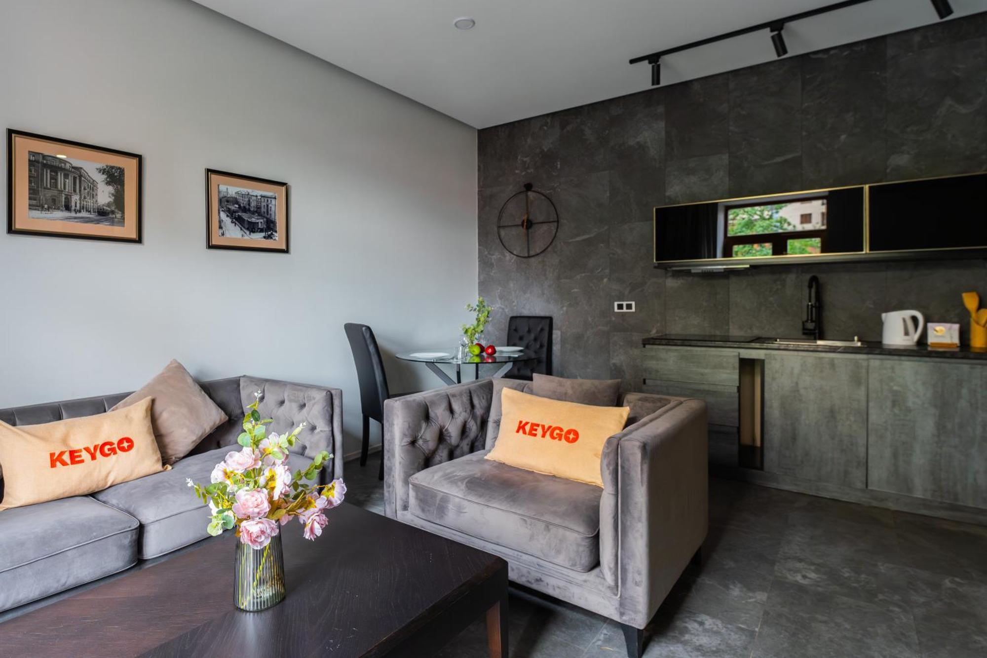 Apartament Designed 1Br Balcony To Saryan St Self-Enrty Keygo 29 Erywań Zewnętrze zdjęcie